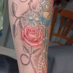 Un tatouage en couleur