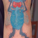 Un tatouage en couleur